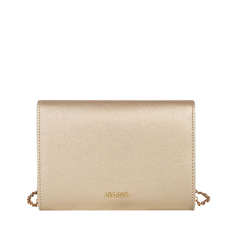 Cartera de fiesta Secret Anakena Dorado M-2