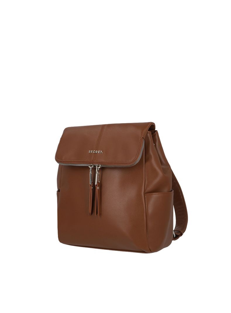 Mochila Secret Salzburgo FW25 M Café Medio-1