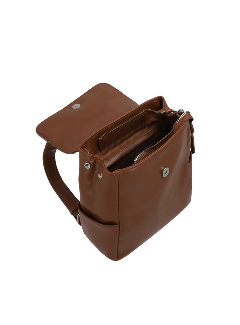 Mochila Secret Salzburgo FW25 M Café Medio-3