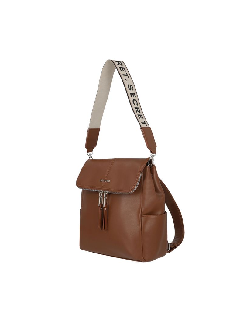 Mochila Secret Salzburgo FW25 M Café Medio-5