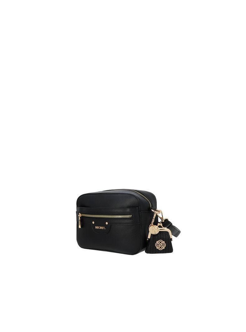 Bandolera Secret Lisse FW25 S Negro-2
