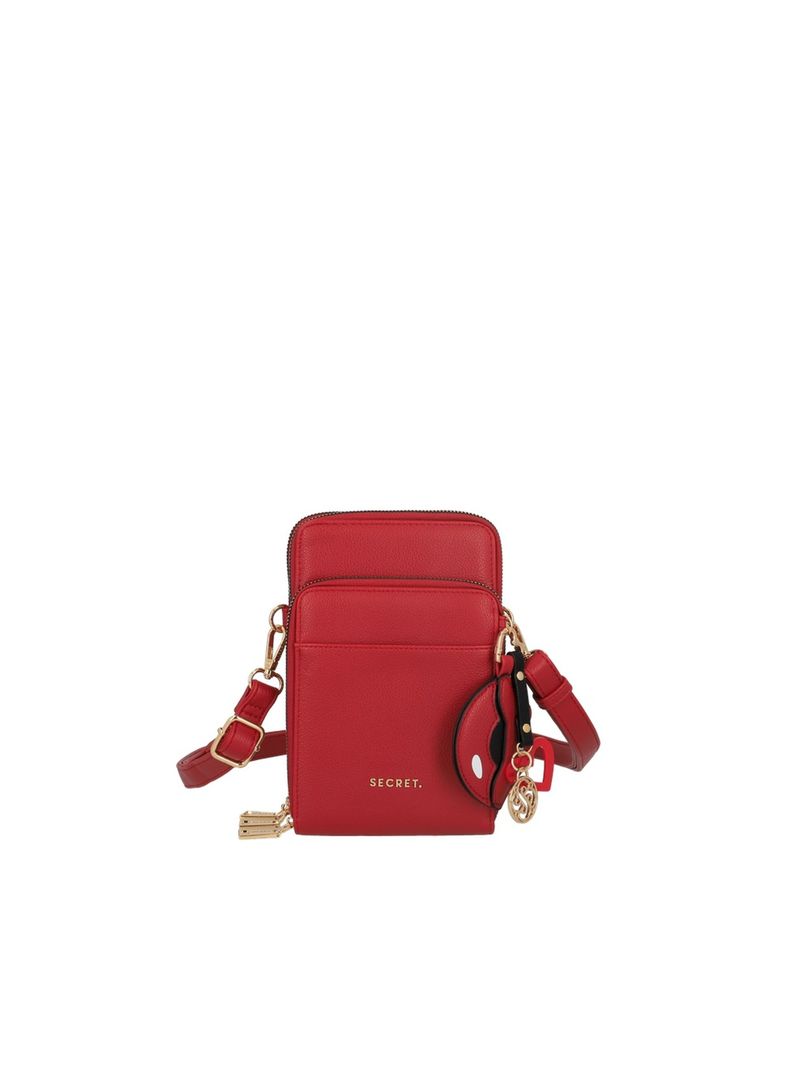 Portacelular Secret Teruel FW25 XL Rojo-0
