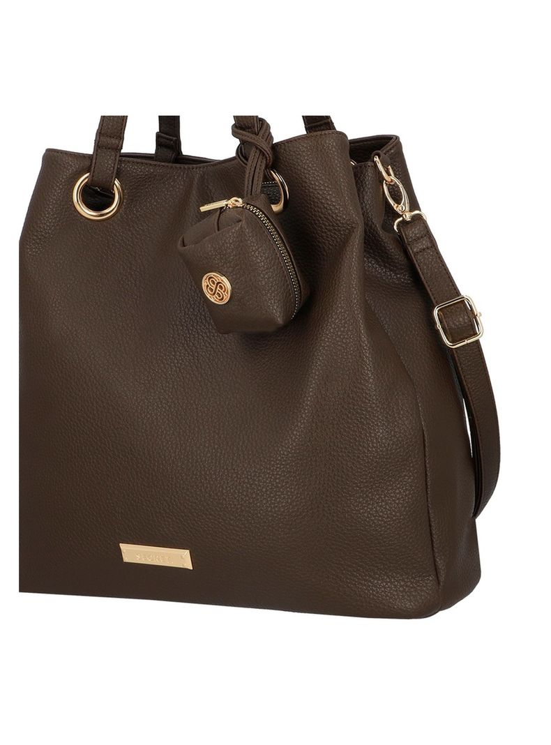 Cartera de hombro Secret Salamanca FW25 L Café-4