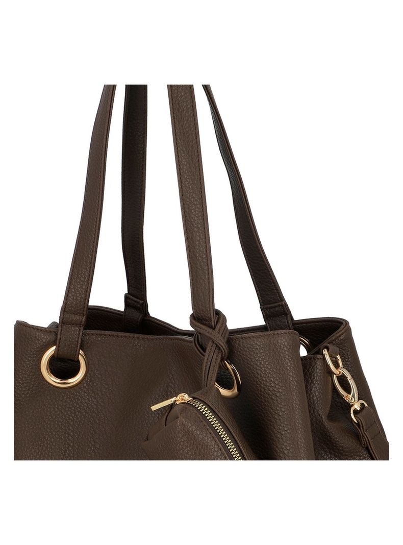 Cartera de hombro Secret Salamanca FW25 L Café-5