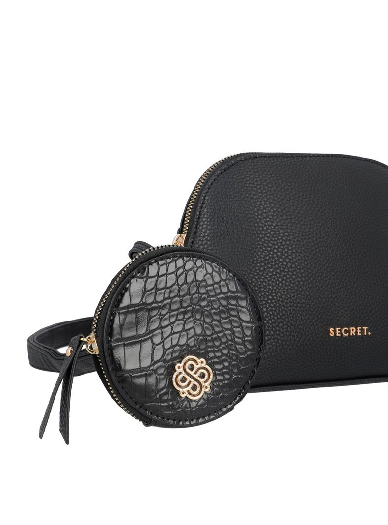 Bandolera Secret Sofia FW25 S Negro-4