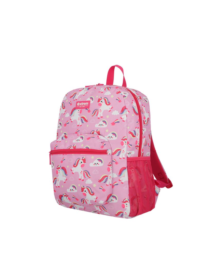 Triple Pack 5XT Mochila Niña Xtrem Unicornio Púrpura-1