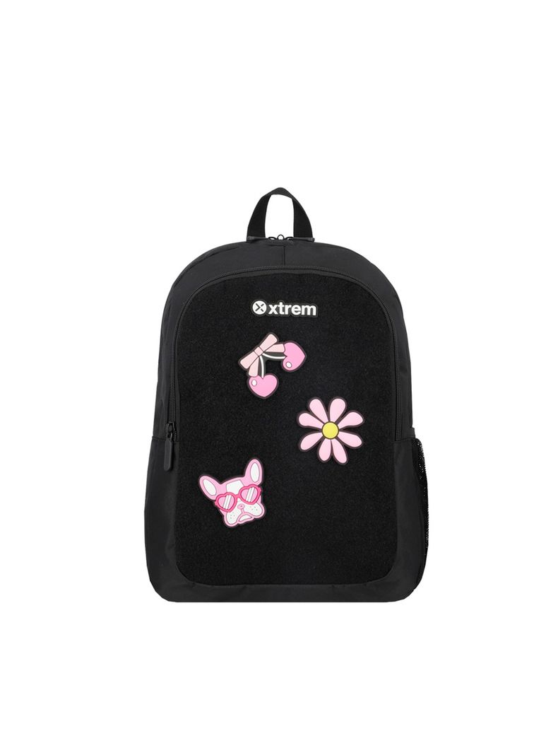 Mochila Xtrem Logan 5XT Negro/Rosado-0