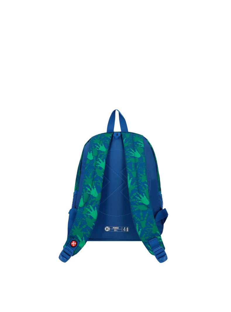 Mochila Xtrem Power 5XT Dino Azul-2