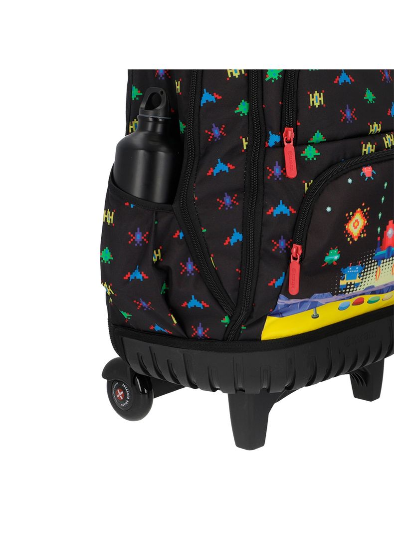 Mochila con ruedas Xtrem Cross 2.0 5XT Arcade Negro-6