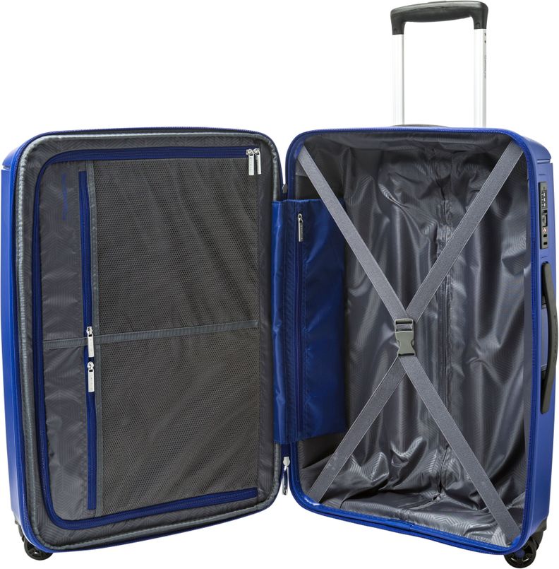 Maleta Mediana Saxoline Fortress Azul-3