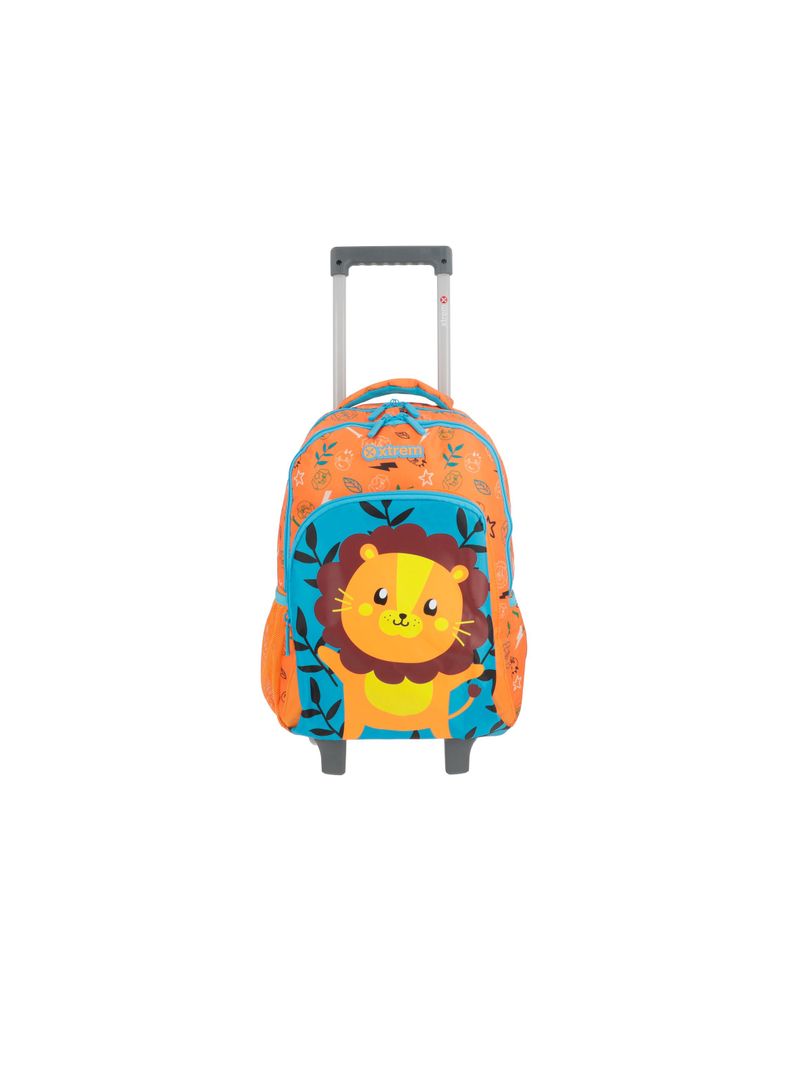 Mochila con ruedas Niño Xtrem Lincoln 4XT Naranja-0