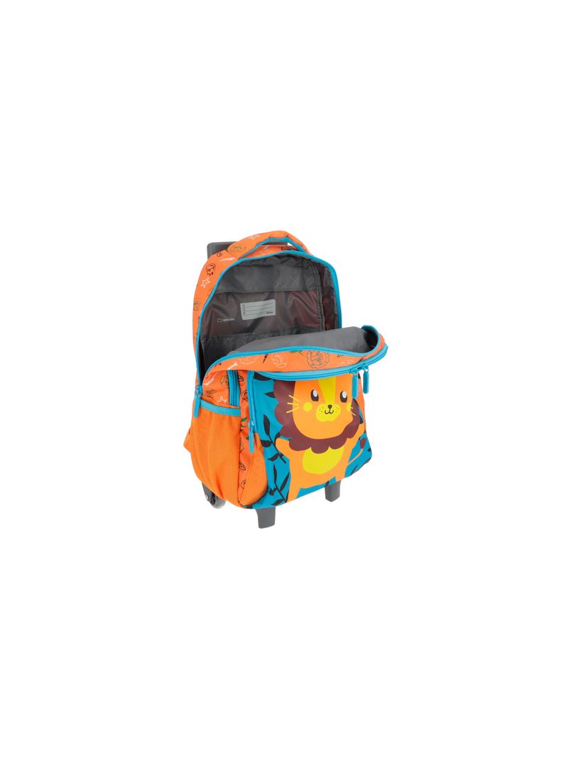 Mochila con ruedas Niño Xtrem Lincoln 4XT Naranja-3