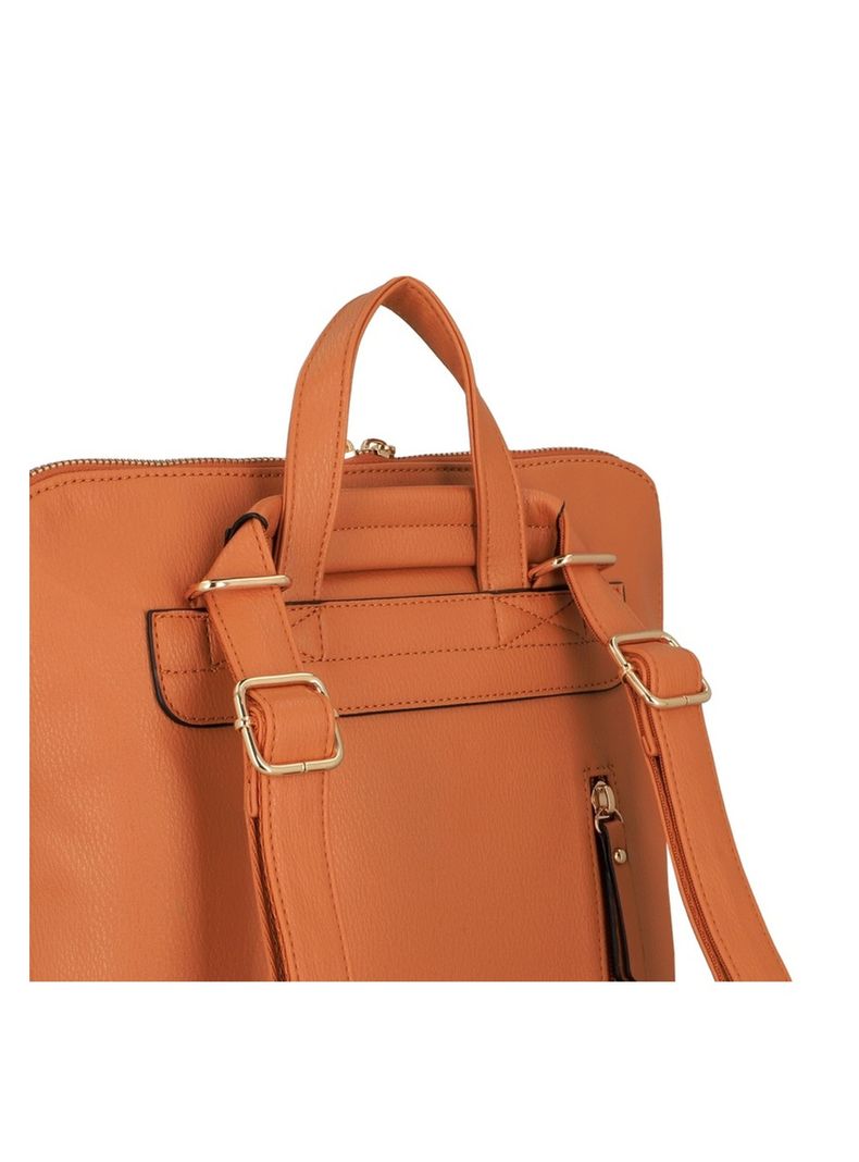 Mochila Notebook Secret Lourdes FW25 Café Medio 15"-4