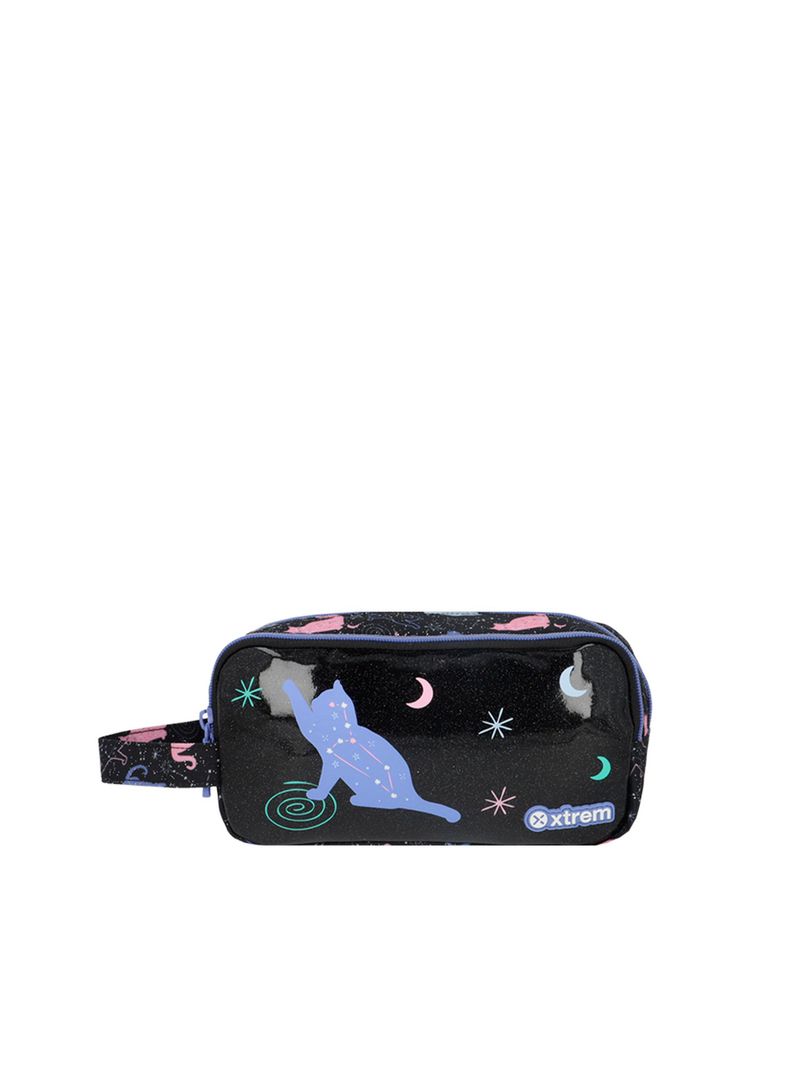 Estuche Xtrem University+ 5XT Gato Negro/Púrpura-0