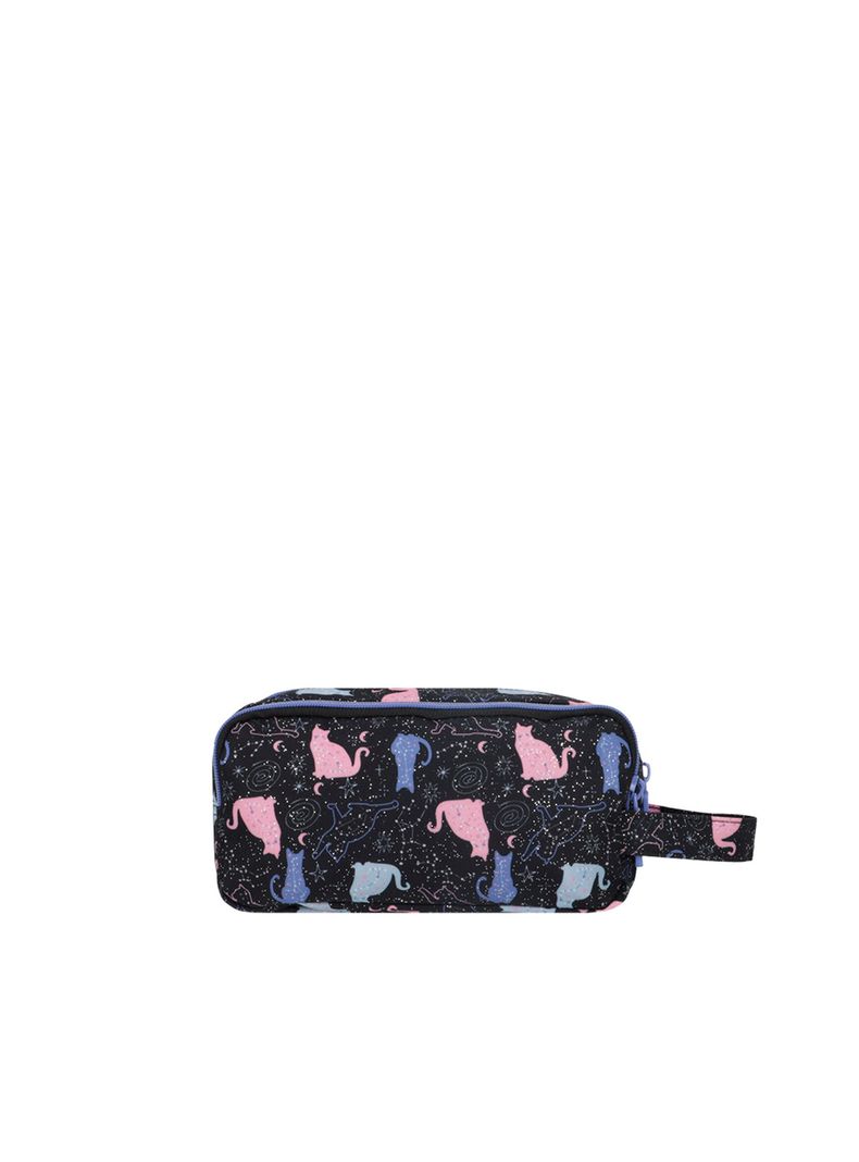 Estuche Xtrem University+ 5XT Gato Negro/Púrpura-2