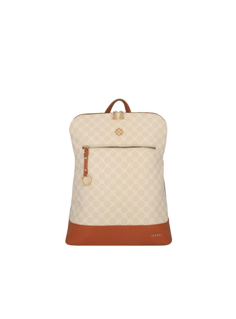 Mochila Notebook Secret Avignon FW25 Beige 15"-0