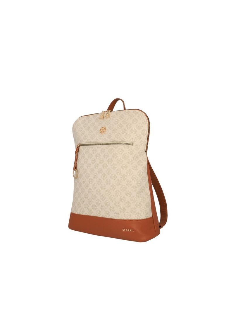 Mochila Notebook Secret Avignon FW25 Beige 15"-1