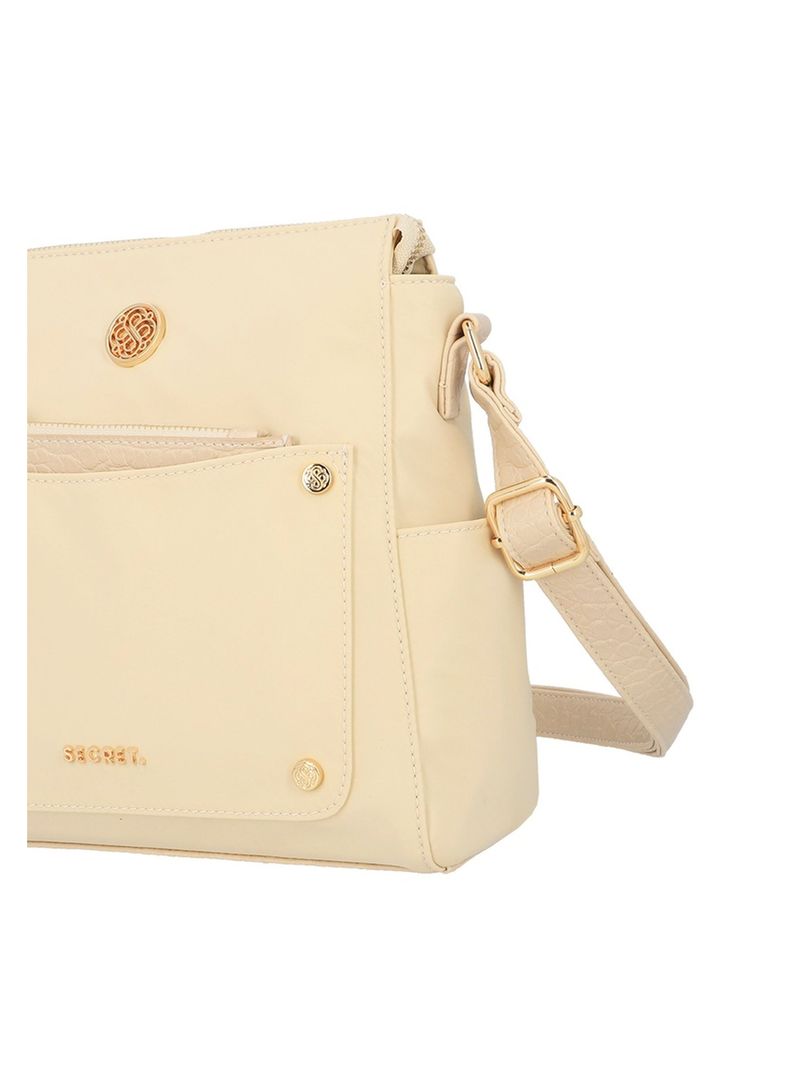 Bandolera Secret Girona FW25 M Beige-5