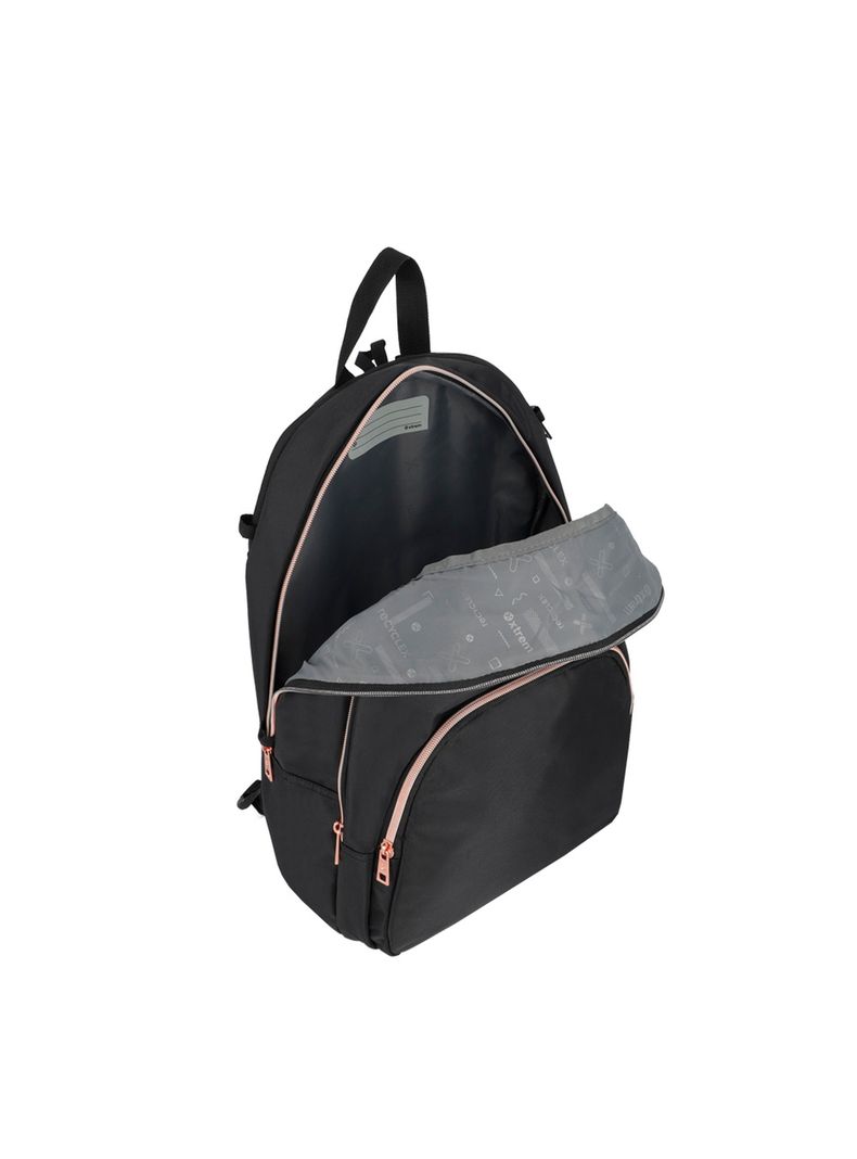 Mochila Notebook Xtrem Kansas 5XT Negro/Rose Gold 15"-3
