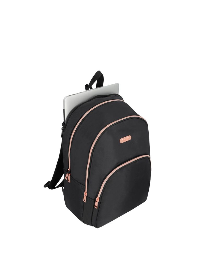Mochila Notebook Xtrem Kansas 5XT Negro/Rose Gold 15"-5
