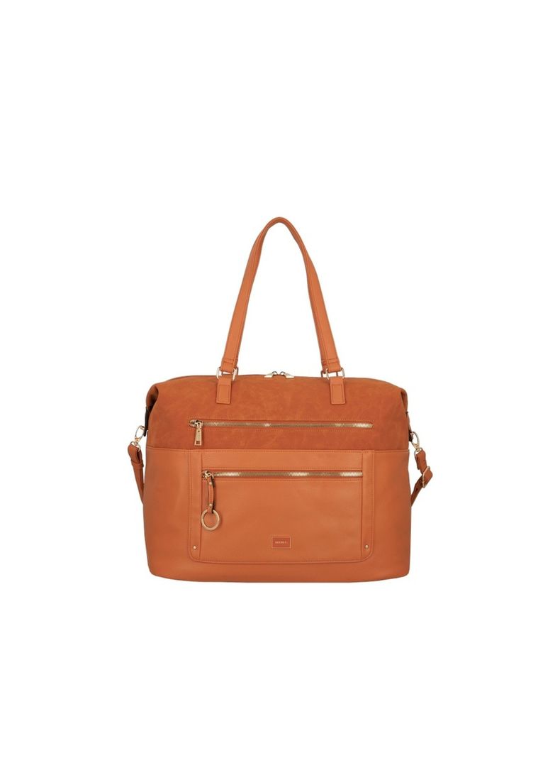 Bolso de Viaje Secret Lourdes FW25 L Café Medio-0