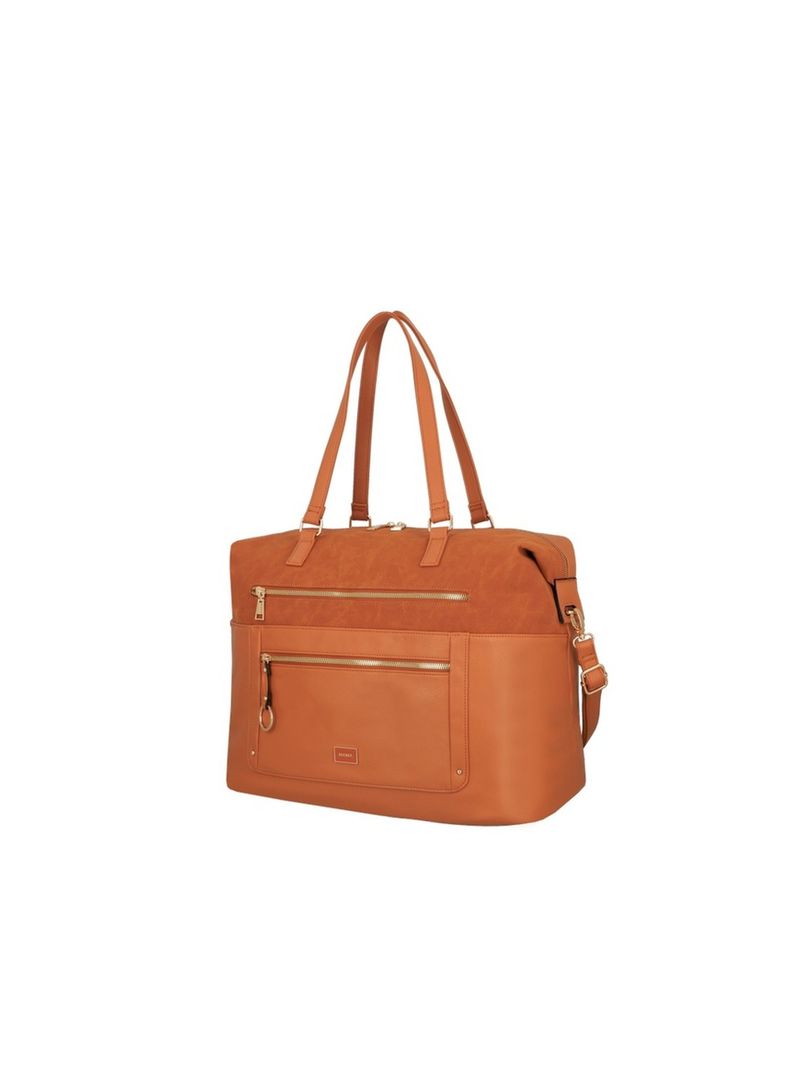 Bolso de Viaje Secret Lourdes FW25 L Café Medio-1