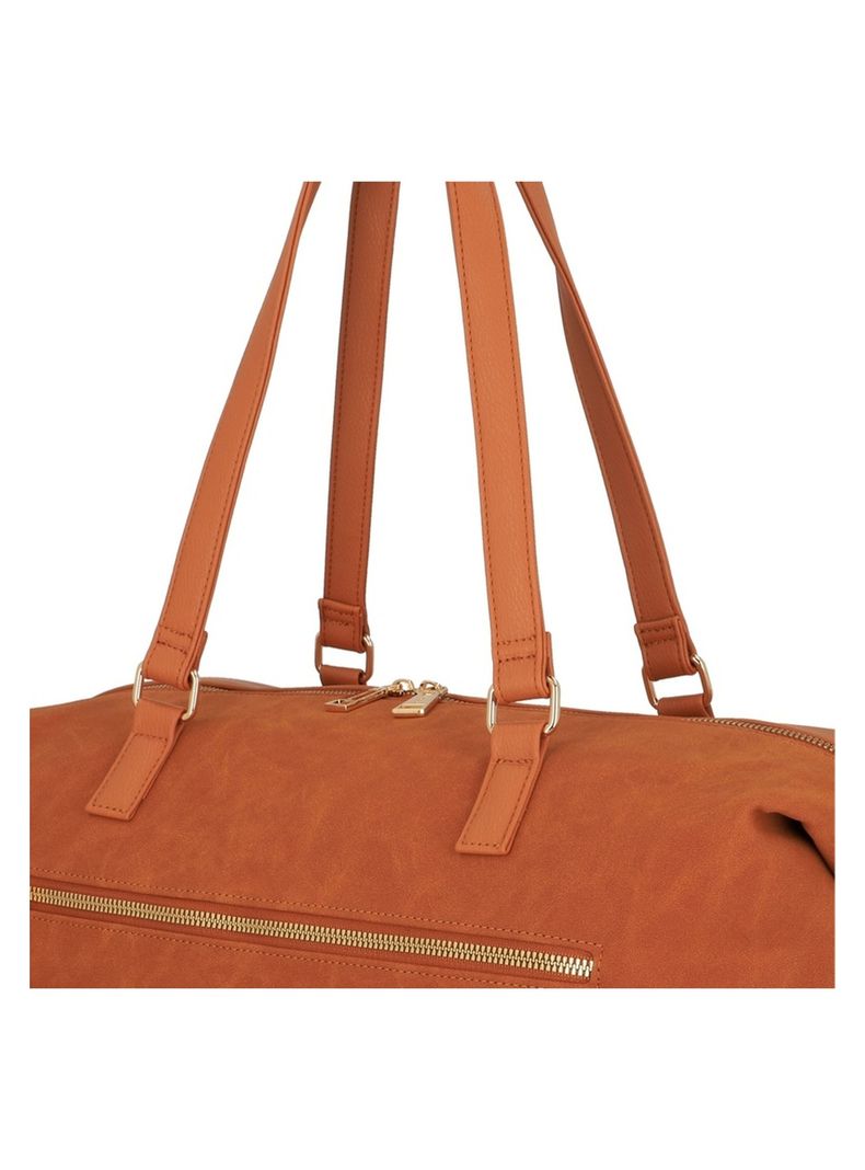 Bolso de Viaje Secret Lourdes FW25 L Café Medio-5