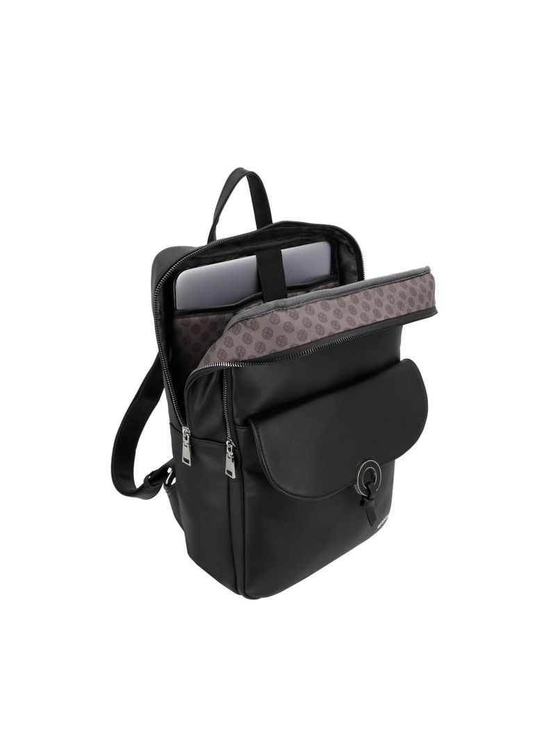 Mochila Notebook Secret Sevilla FW25 Negro 15"-3