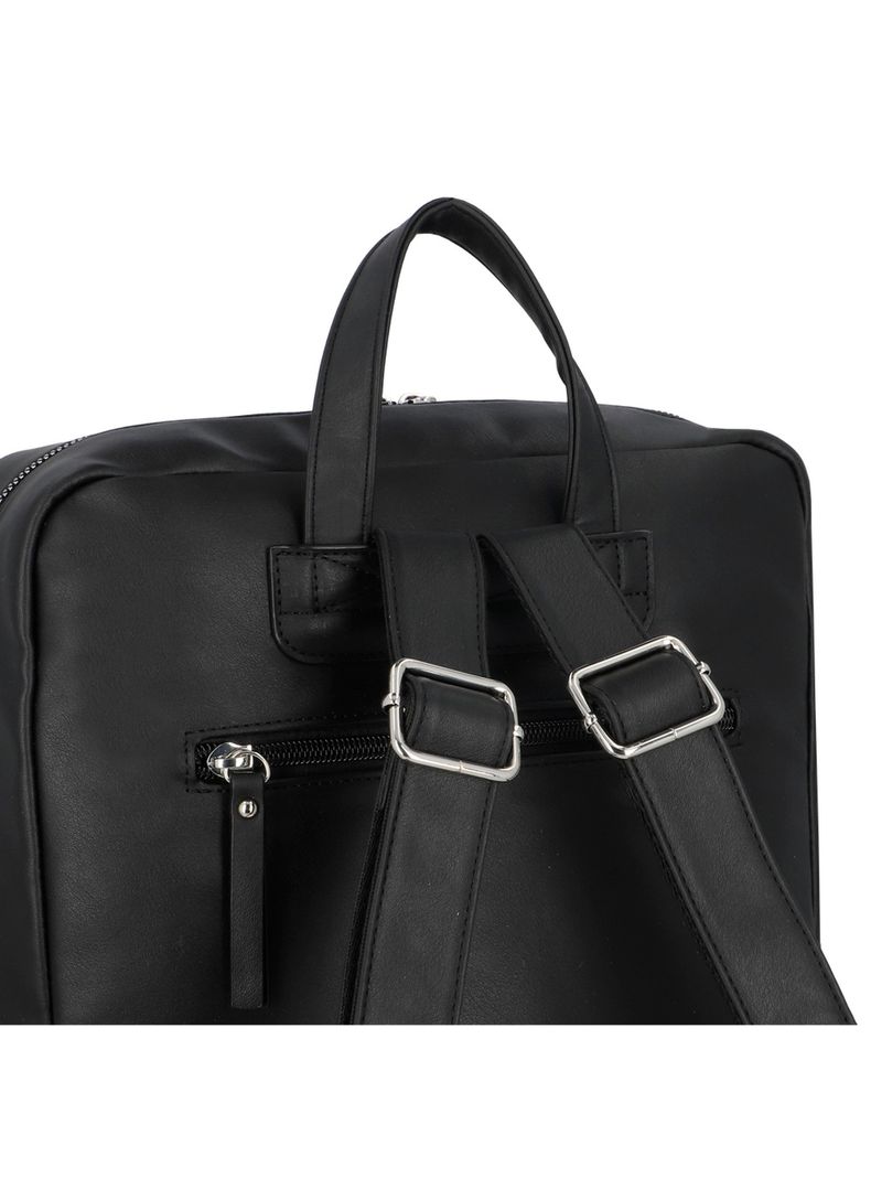 Mochila Notebook Secret Sevilla FW25 Negro 15"-4