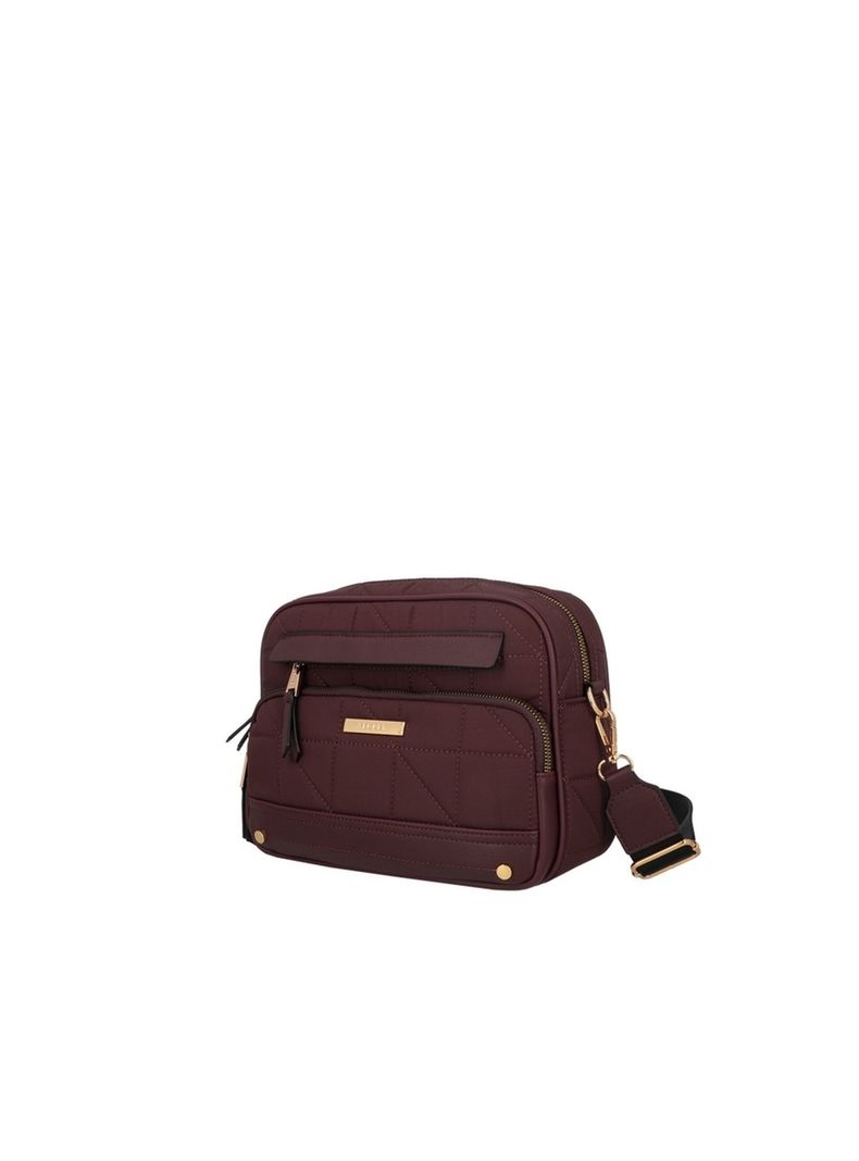 Bandolera Secret Aspen FW25 M Burdeo-1