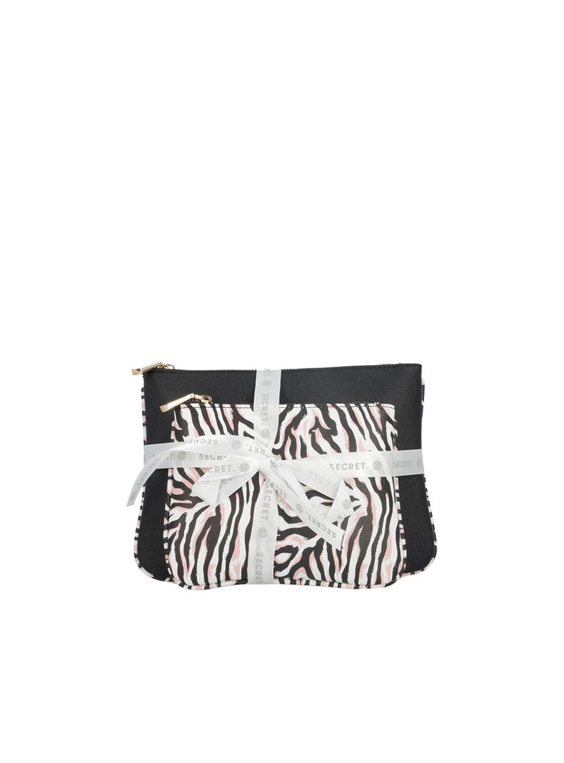 Cosmetiquero 2 unid Secret Miami SS25 Cebra-0