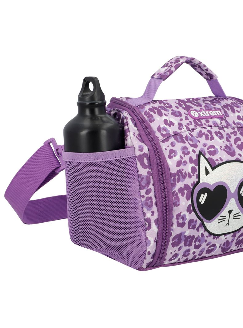 Lonchera Térmica Xtrem Break 3.0 5XT Gato Morado-4