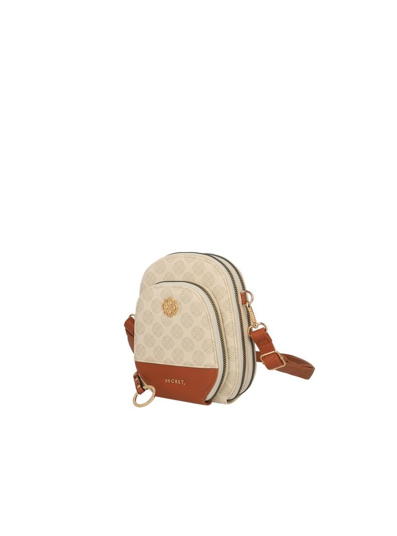 Portacelular Secret Avignon FW25 XL Beige-1
