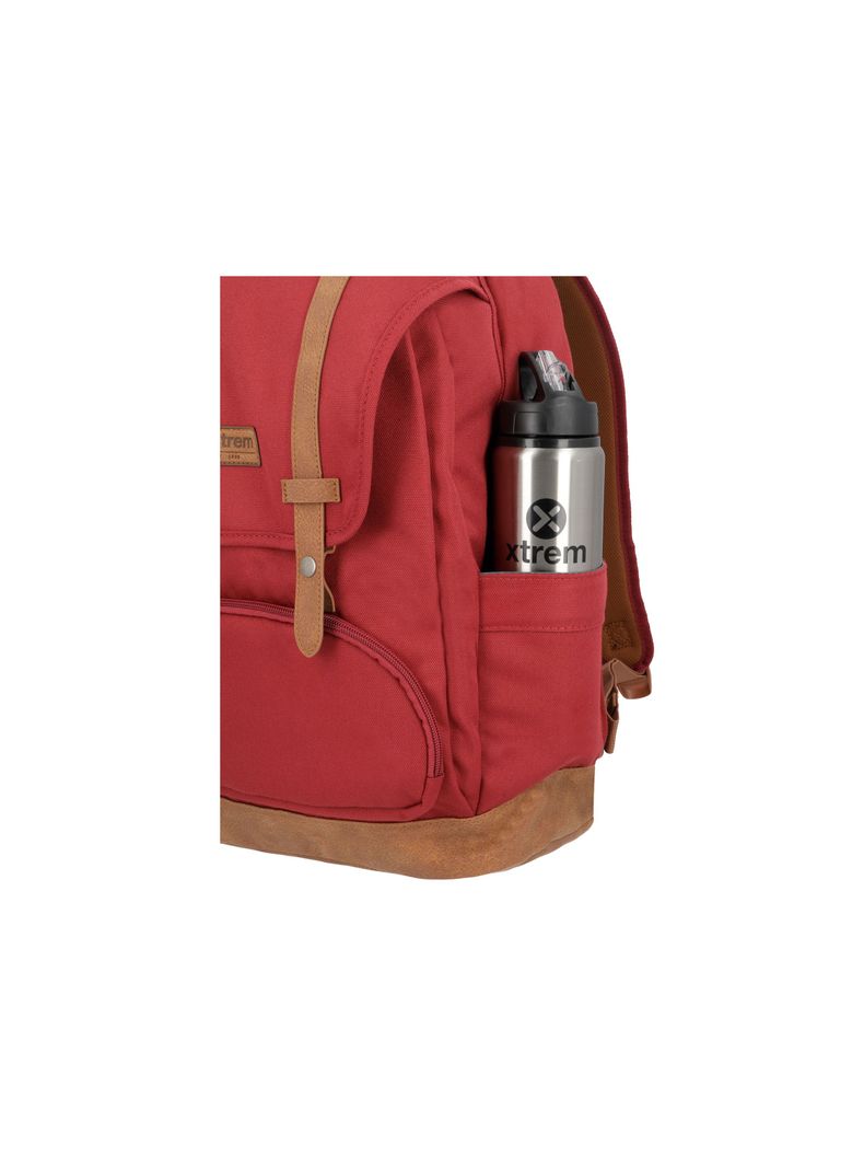 Mochila Notebook Xtrem Straps 4XT Rojo 16"-5