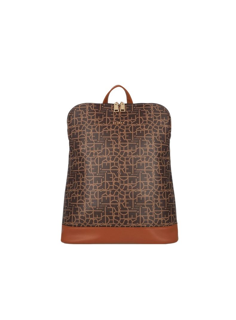 Mochila Notebook Secret Nomega FW25 Café 14"-0