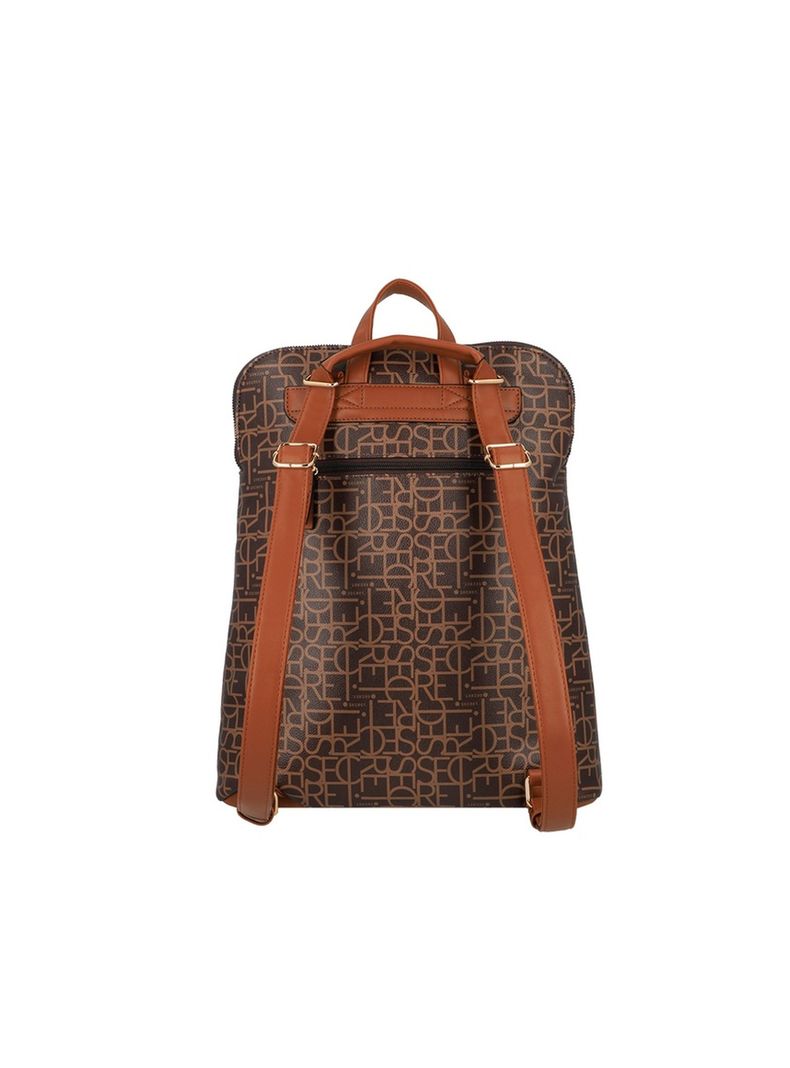 Mochila Notebook Secret Nomega FW25 Café 14"-2