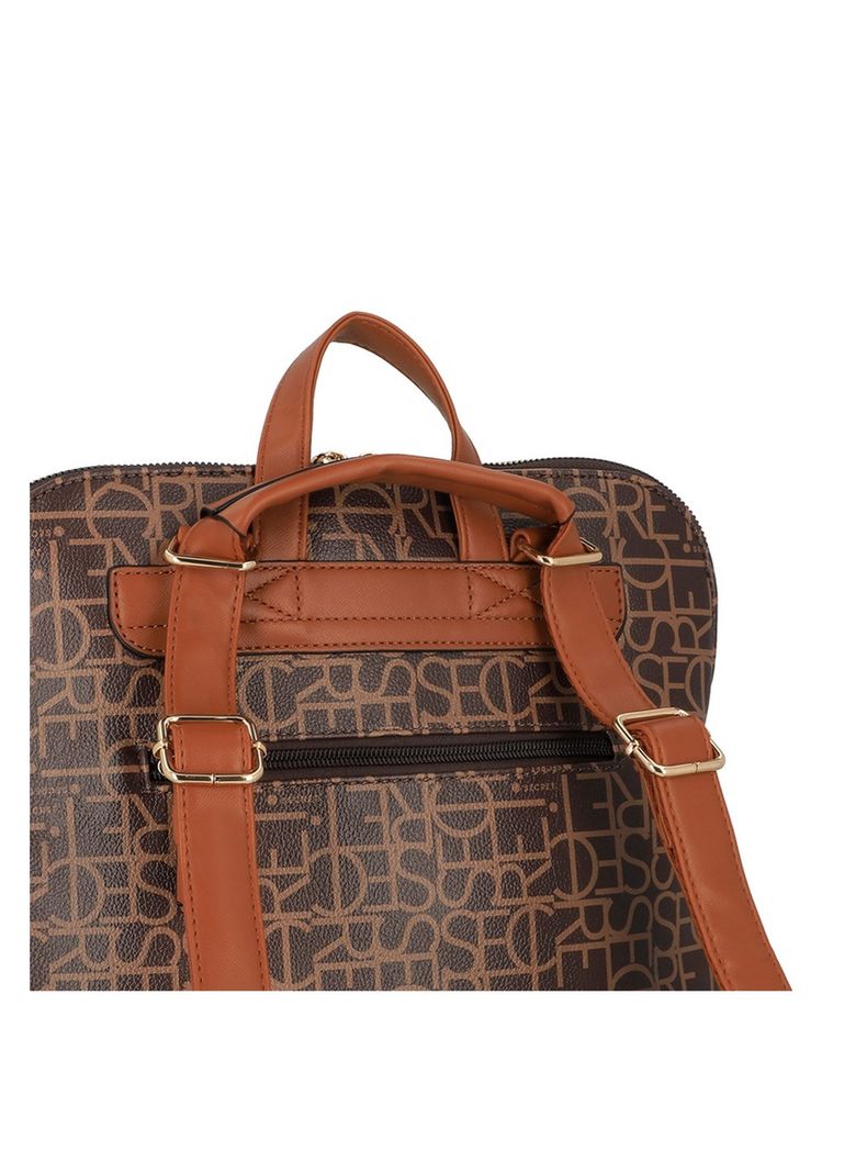 Mochila Notebook Secret Nomega FW25 Café 14"-4