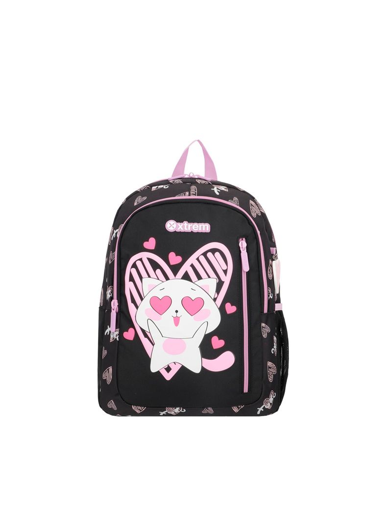 Mochila Xtrem Logan 5XT Gato Negro-0