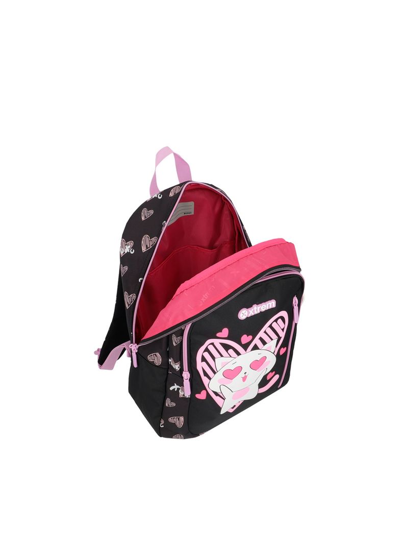 Mochila Xtrem Logan 5XT Gato Negro-3