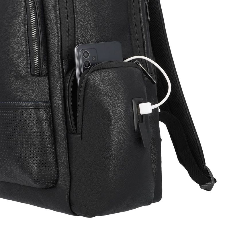 Mochila para notebook Uptown negra 16"-10