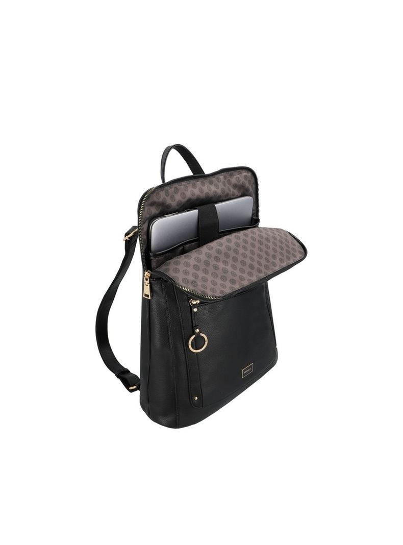 Mochila Notebook Secret Lourdes FW25 Negro 15"-3