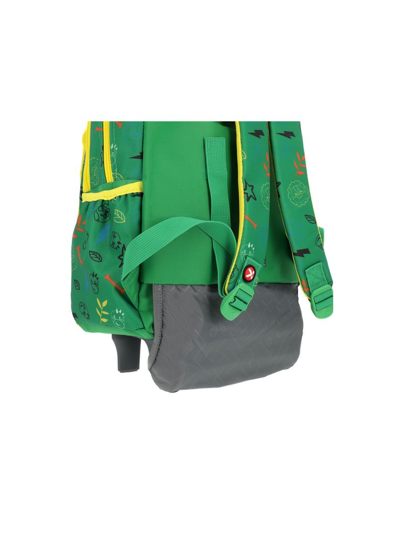 Mochila con ruedas Niño Xtrem Lincoln 4XT Verde-8