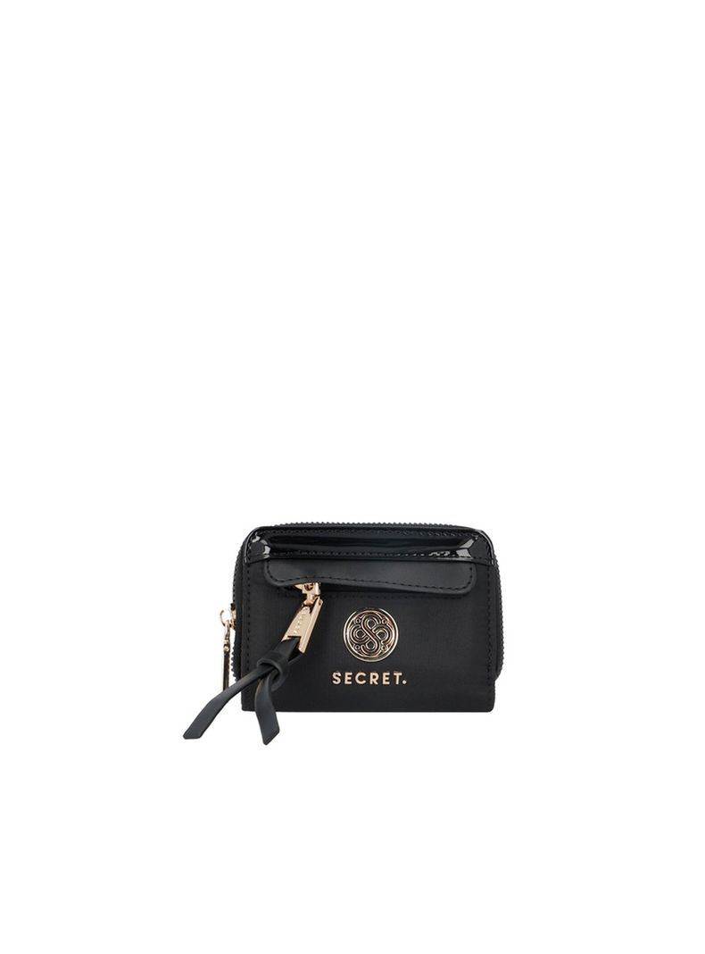 Billetera Secret Lourdes SS25 Negro S-0