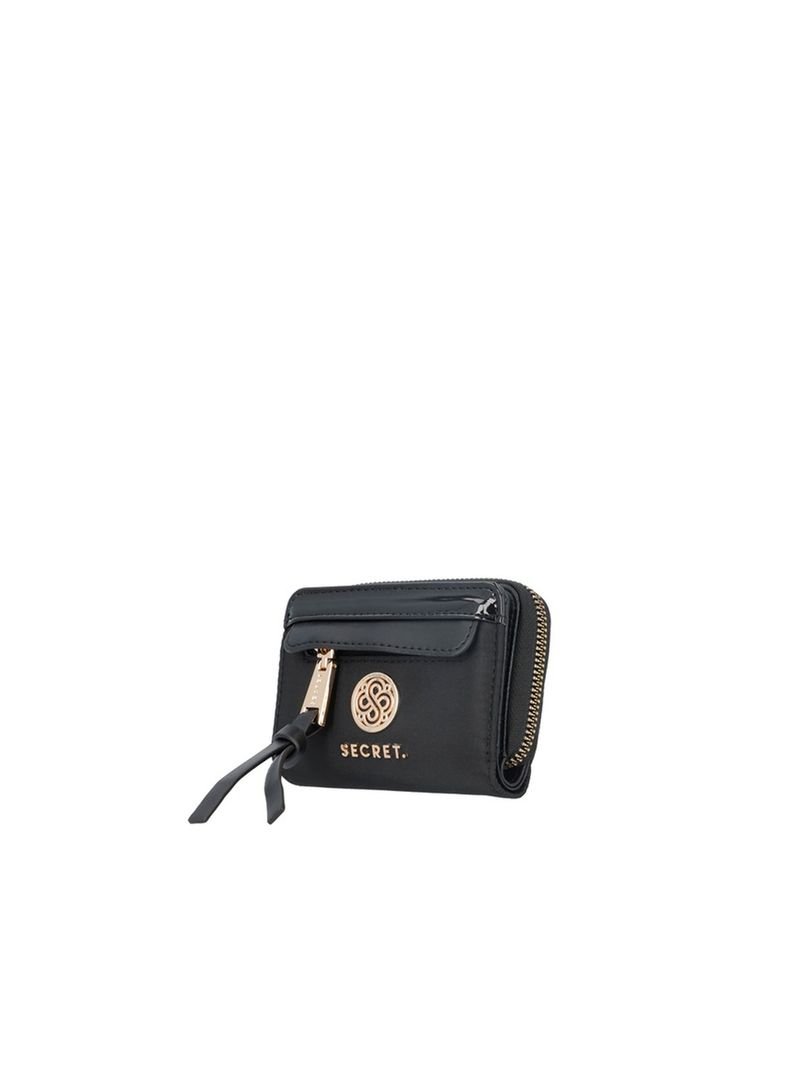 Billetera Secret Lourdes SS25 Negro S-1
