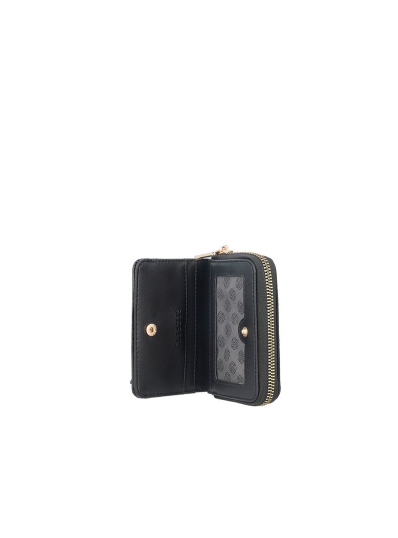 Billetera Secret Lourdes SS25 Negro S-4