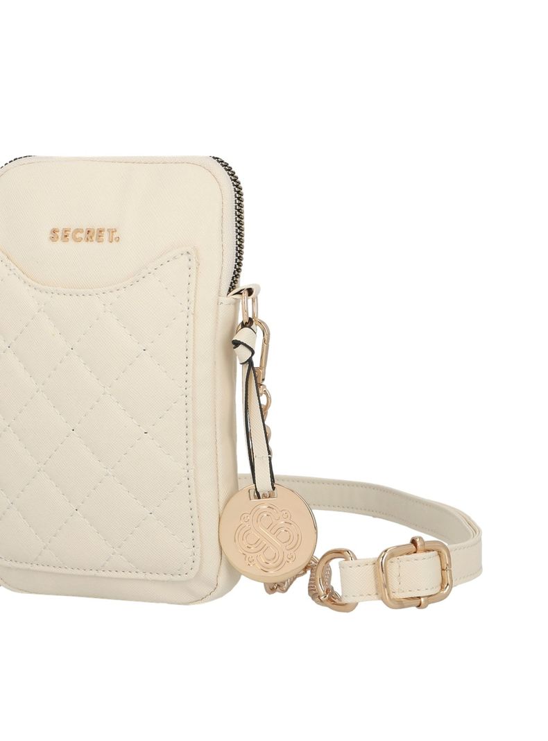 Portacelular Secret Murcia FW25 L Beige-4