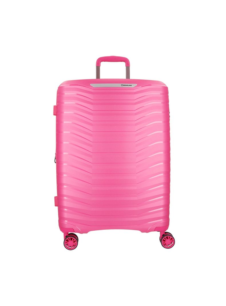 Maleta Grande Saxoline Titanium Rosado L