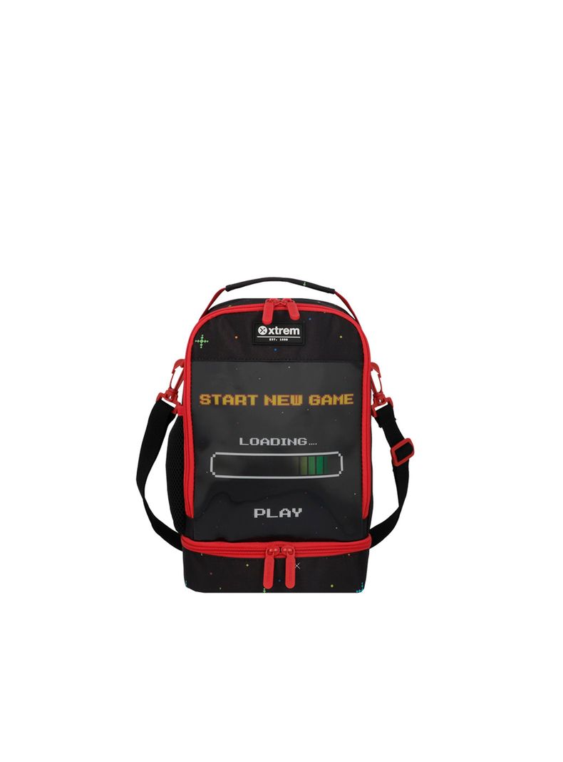 Lonchera Térmica Xtrem Lunch 2.0 5XT Gamer Negro-0