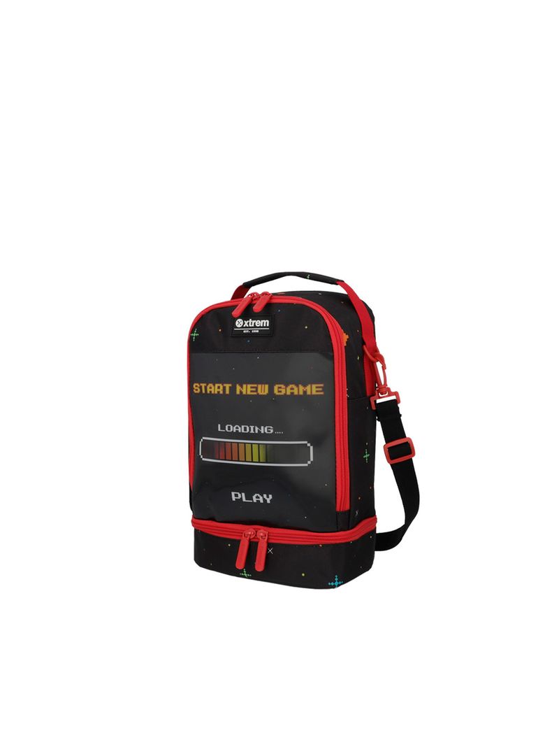 Lonchera Térmica Xtrem Lunch 2.0 5XT Gamer Negro-1