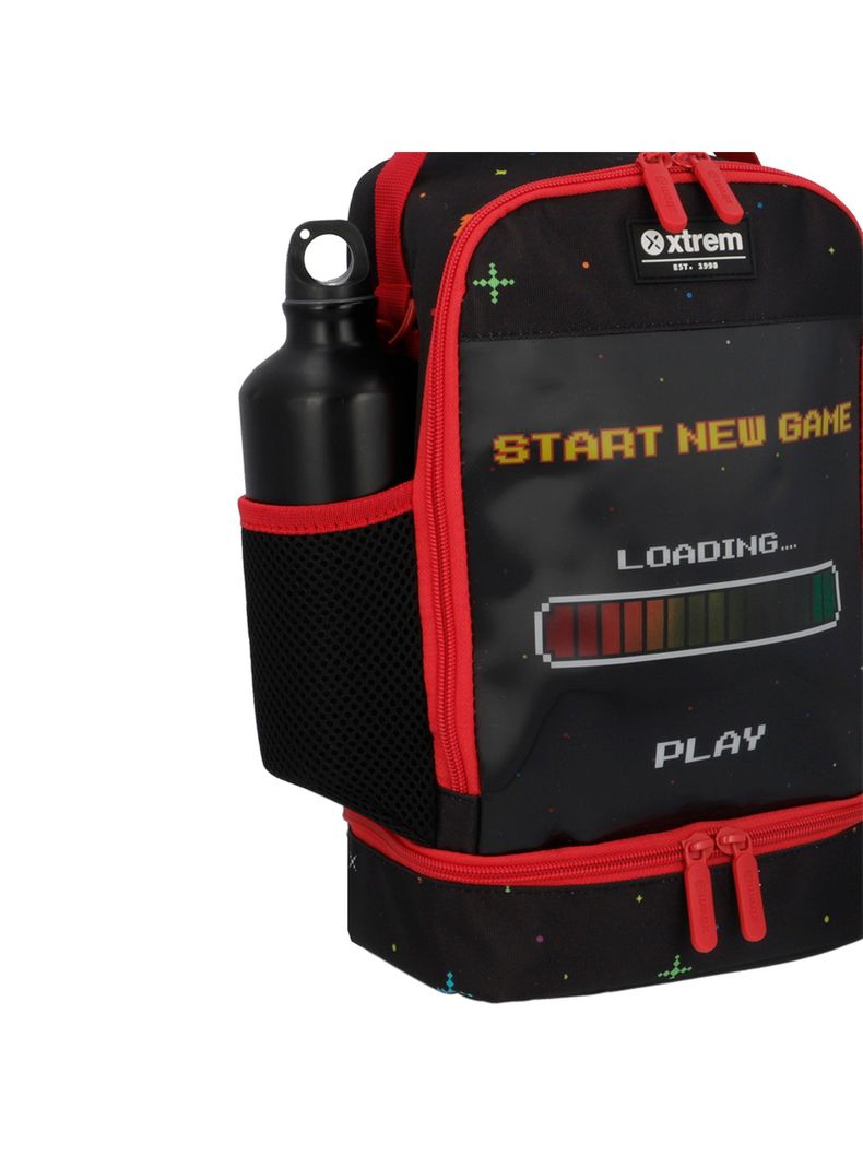 Lonchera Térmica Xtrem Lunch 2.0 5XT Gamer Negro-4